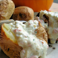 Halloween Bonfire Potatoes