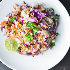 Tri-Color Slaw with Lime Dressing