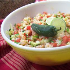 Avocado Shrimp Ceviche-Estillo Sarita