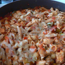 Buffalo Chicken Chili Mac for Olympians - Rachael Ray