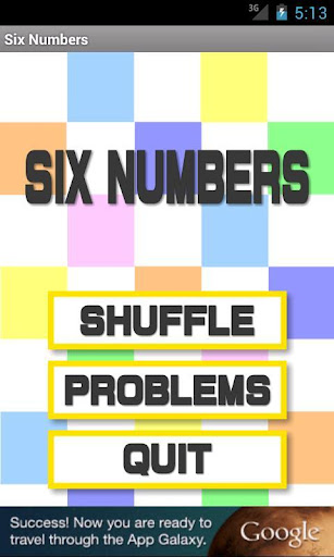 Six Numbers