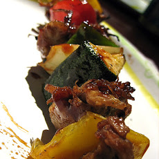 Honey Pork Tenderloin Kabobs