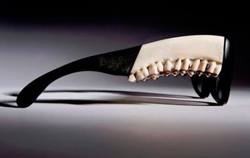 Gafas mandibula ciervo