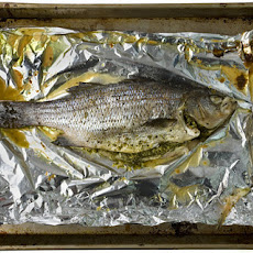 Roasted Fish with Thai Pesto Recipe