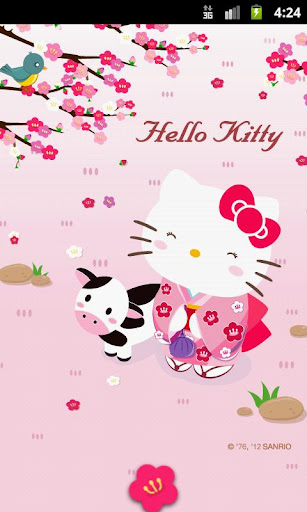 免費下載個人化APP|Hello Kitty Sakura Theme app開箱文|APP開箱王