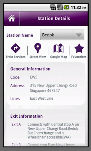 【免費交通運輸App】Singapore MRT Info-APP點子