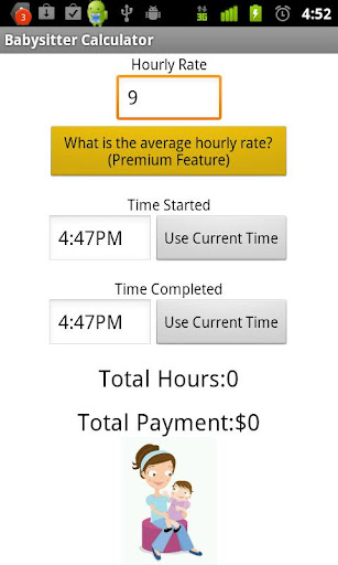 Babysitter Calculator