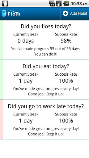 Floss: Your Habit Coach