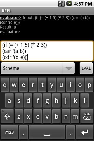 Scheme REPL Module