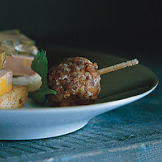 Pecan and Goat Cheese Marbles