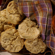 Buttermilk Biscuits with Butter and Honey