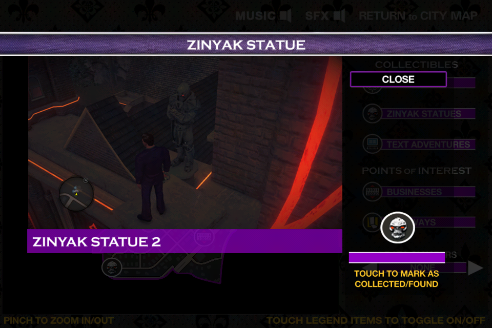 Android application Saints Row 4 Official Map App screenshort