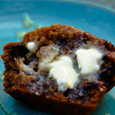 Ancho Honey Chocolate Chip Bran Muffins