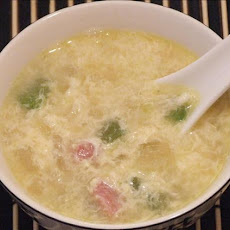 Ham and Egg Drop Soup