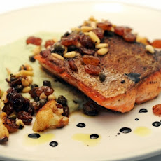 Mediterranean-style Whole Roasted Salmon with Fennel