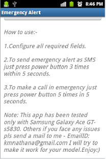 How to install Power Button Emergency Alert 1.0 unlimited apk for pc