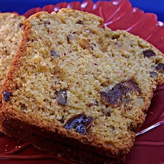 Pumpkin Date Nut Bread