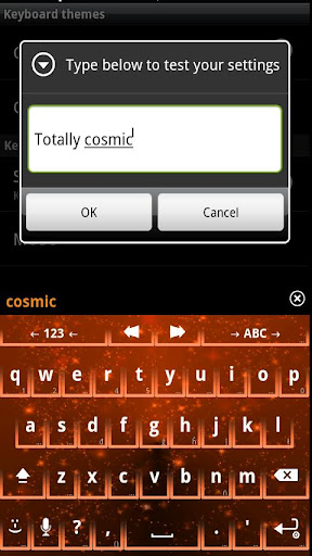 Cosmic - Orange Theme