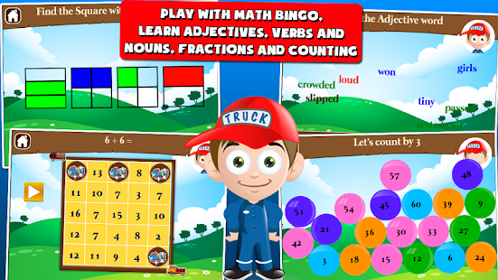 How to download First Grade Games: Trucks lastet apk for bluestacks