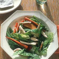 Roast Chicken Salad with Feta and Greens