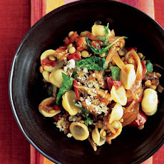Pasta with Lentils and Arugula