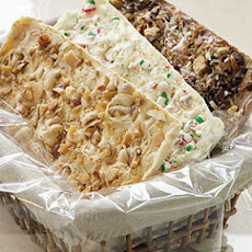 Peppermint-White Chocolate Candy Slabs