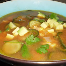 Vincent Price Sopa Poblano - Poblano Chile Soup