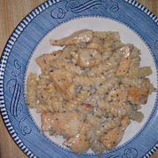 Basil Chicken and Pasta