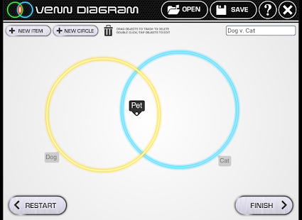 Venn Diagram Screenshot