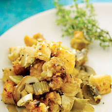 Artichoke Parmesan Sourdough Stuffing