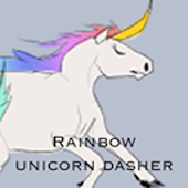 Rainbow unicorn dasher