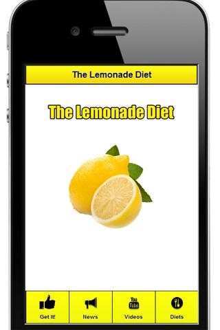 The Lemonade Diet