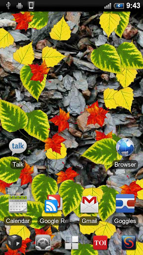 【免費個人化App】Autumn Leaves Free LWP-APP點子