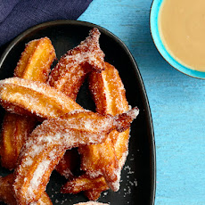 Churros With Coconut Sauce