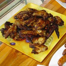 Honey Vindaloo Glazed Chicken Wings