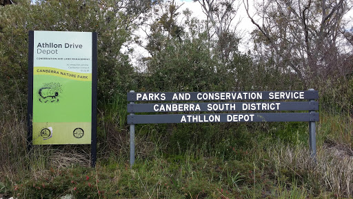 Canberra Nature Parks Athllon Drive Depot