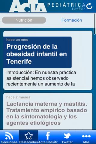 【免費醫療App】Acta Pediátrica Española-APP點子