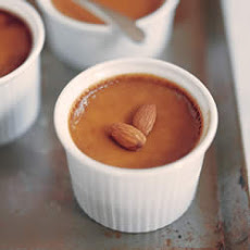 Almond Red Tea Custard
