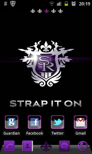 Saints Row 3 Go Launcher Theme