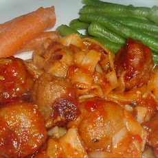 Sweet & Sour Crock Pot Turkey Meatballs