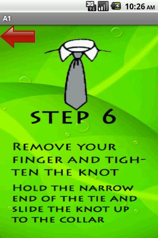 How to tie a tie