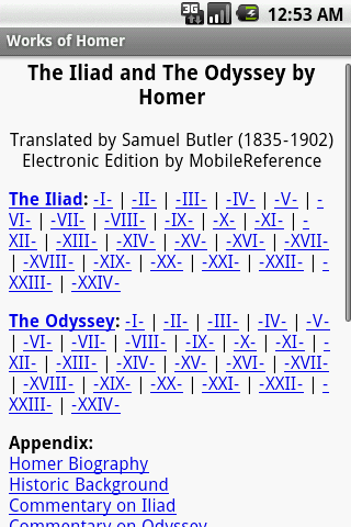 The Iliad and The Odyssey