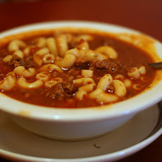 Hamburger Macaroni Crock Pot Soup