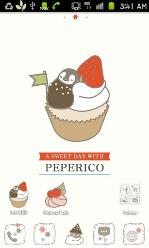 Pepe-berry cupcake Go launcher