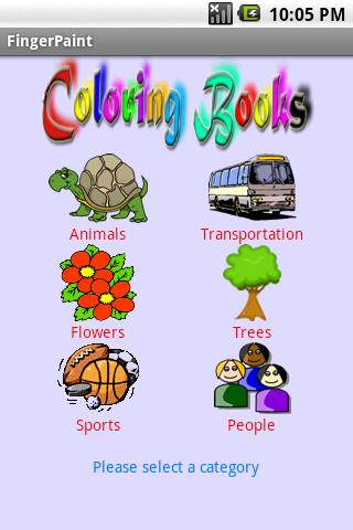 Color Books - Finger Painter