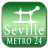 Seville (Metro 24) mobile app icon