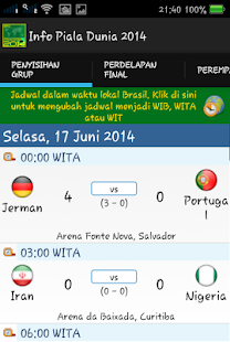 How to get Info Bola Dunia 2014 lastet apk for pc