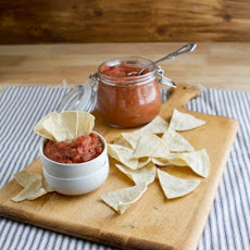 Chipotle Rhubarb Salsa