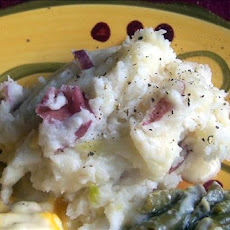 Garlic and Rosemary 'smashed' Potatoes