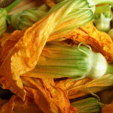 Summer Squash with Saffron Fettuccine